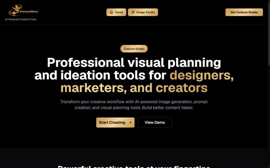 Conjure Studio — AI creative tools